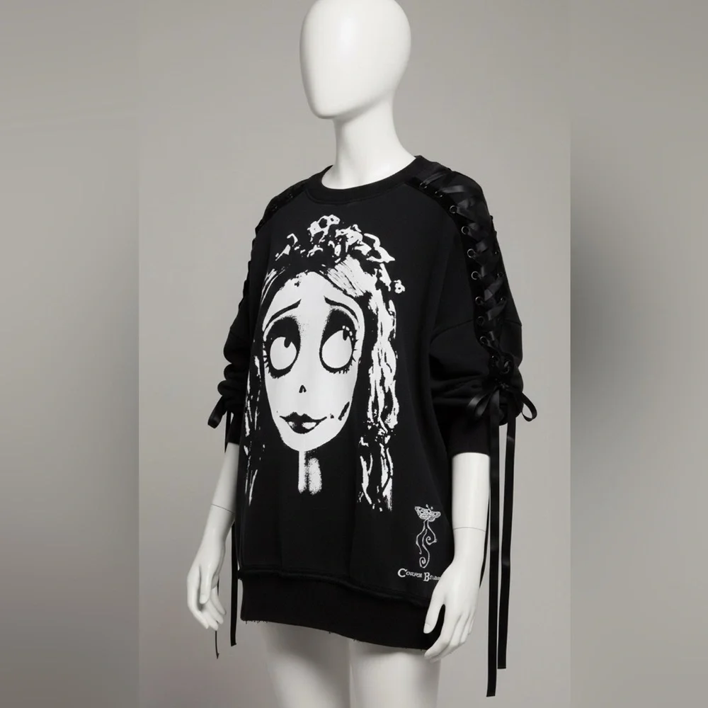 Dolls-kill Corpse Bride Sweater - Picture 2 of 5